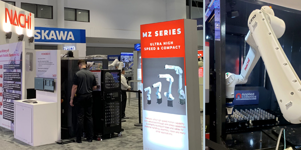 Highlights from IMTS blog - Nachi booth image