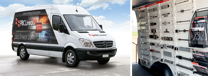 PBC Linear Road Show Trailer/Van