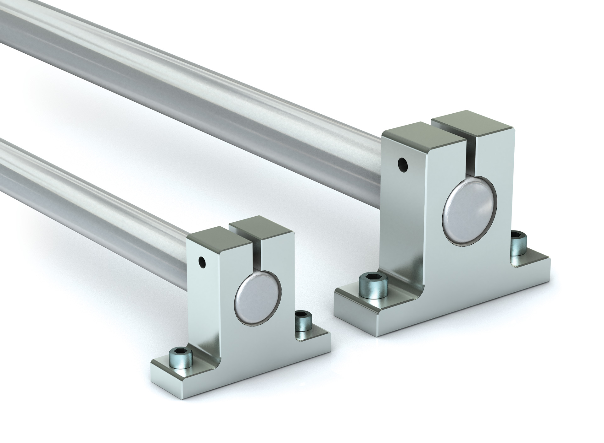 Linear Shafting Size Comparison