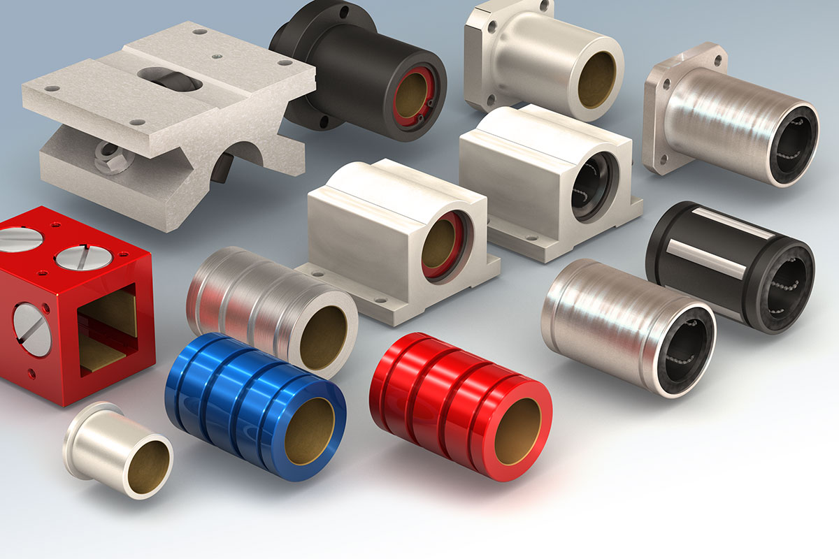 Simplicity Plain Linear Bearings & Ball Bearings - Inch, Metric & JIS Sizes