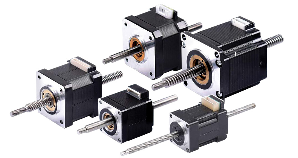 LN Non Captive Type Linear Actuator Series Size Comparison