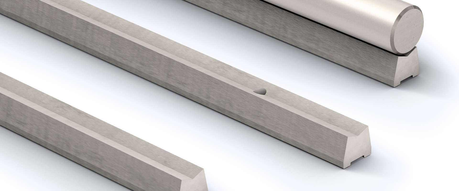 Linear Shafting Low Support Rails